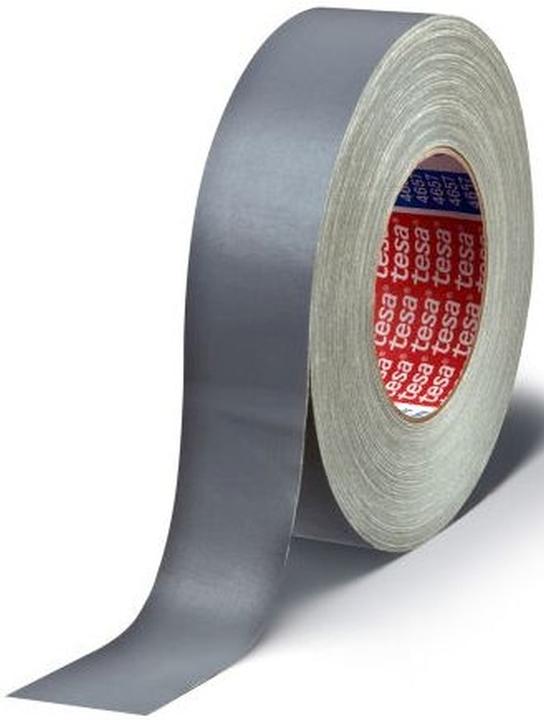 Actual product image tesa Fabric tape 4657, 38 mm x 50 m, grey (38 mm)