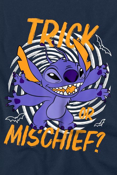 Actual product image Lilo & Stitch Childrens/Kids Trick Or Mischief T-Shirt (140)