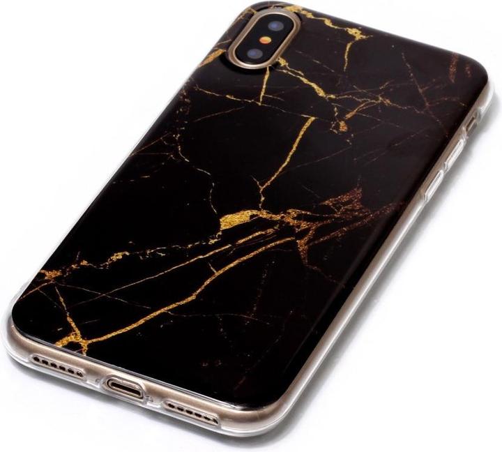 Immagine prodotto Cover-Discount Custodia in gomma siliconica Marble (Apple iPhone XS, Apple iPhone X)