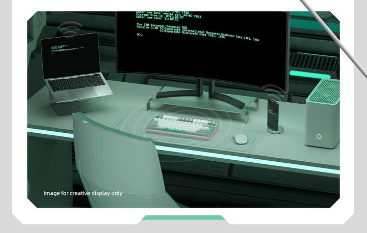 Actual product image Iqunix OG80 Wormhole (CH, Wireless)