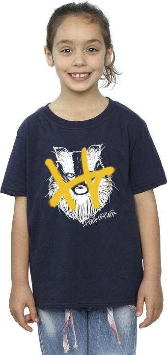 Immagine prodotto Hufflepuff Pop Spray Maglietta Ragazze (140, 146)