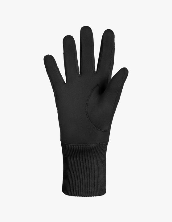 Actual product image Fouganza Horse Riding Gloves 100 Warm - Black (3XS)