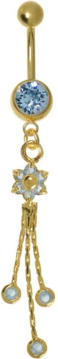 Produktbild Bijouteria Bauchpiercing (Chirurgenstahl, Kristall)