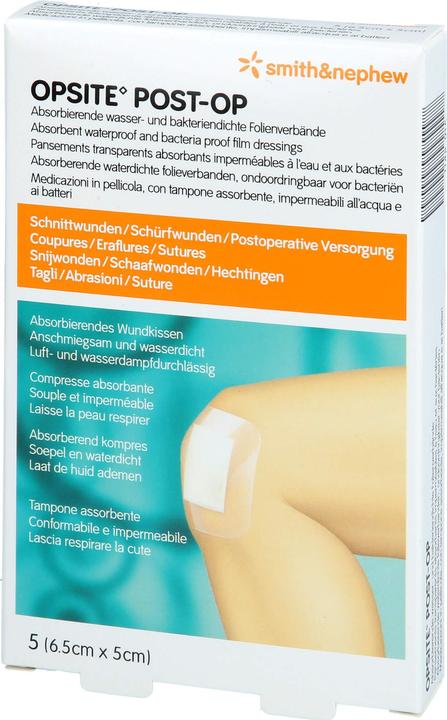 Actual product image Smith & nephew Post-OP shower plasters (5 x)