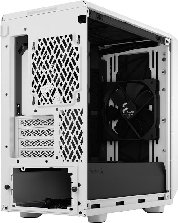 Actual product image Fractal Meshify 2 Mini White TG Clear Tint - white (mATX, Mini-ITX, Mini-DTX, DTX)