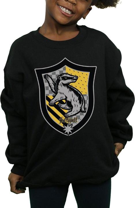 Produktbild Hufflepuff Crest Flat Sweatshirt Mädchen (128)