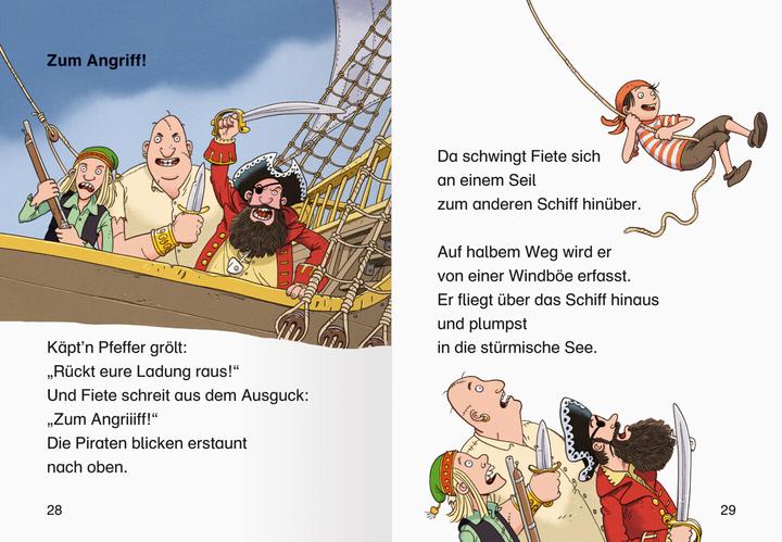 Productafbeelding Ravensburger Die besten Piratengeschichten für Erstleser - Leserabe ab 1. Klasse - Erstlesebuch für Kinder ab 6 (Duits, Daniel Sohr, Anja Kiel, Patrick Fix, 2024)