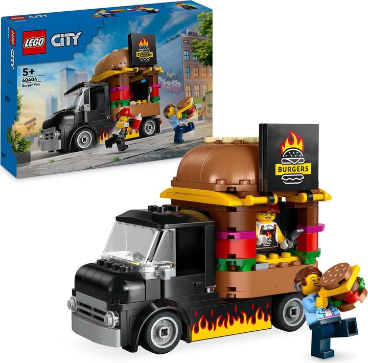 Actual product image LEGO Burger Truck (60404, LEGO City)