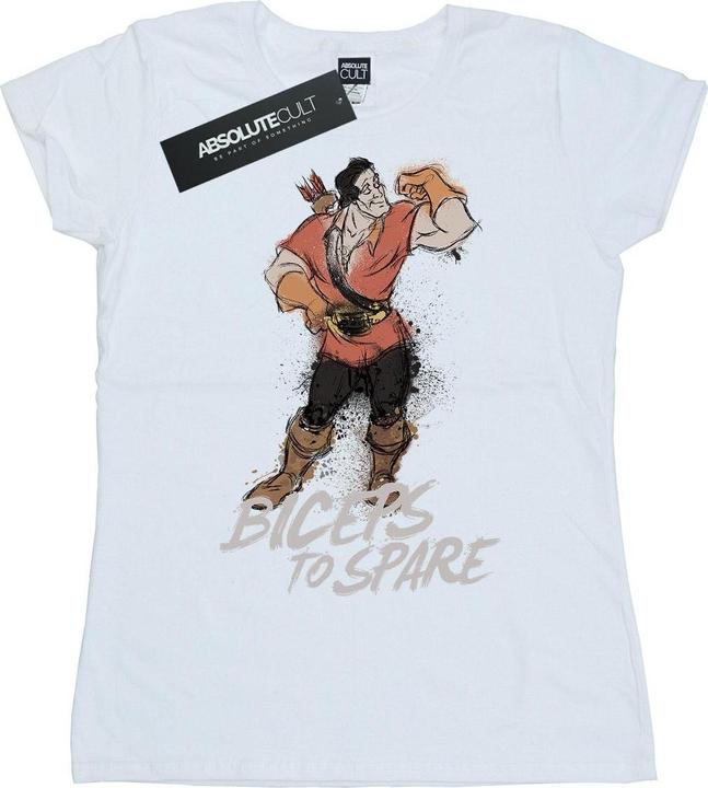 Disney Beauty And The Beast Gaston Biceps To Spare TShirt (S)