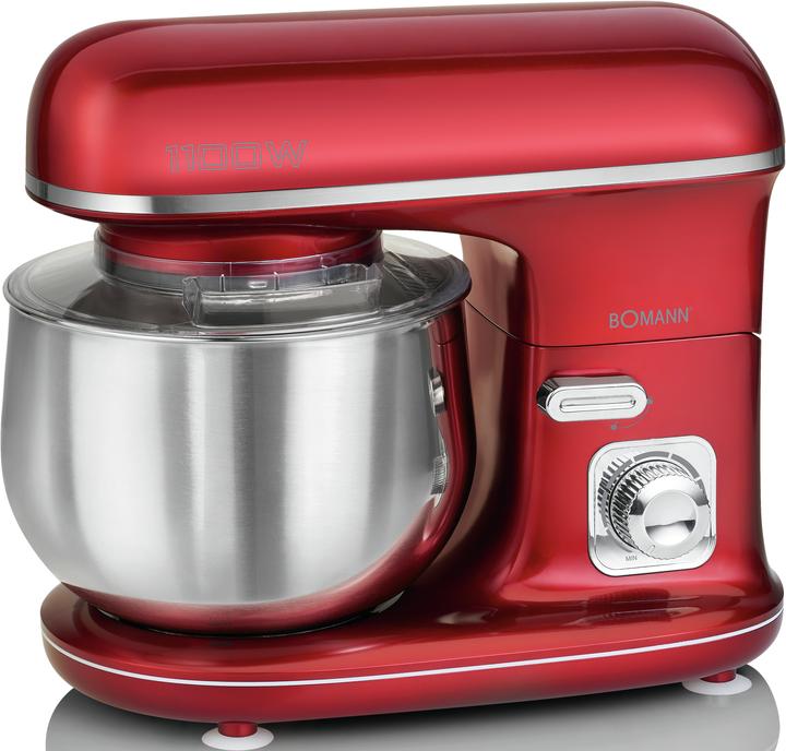 Bomann KM 6010 CB Kneading machine red (1100 W)