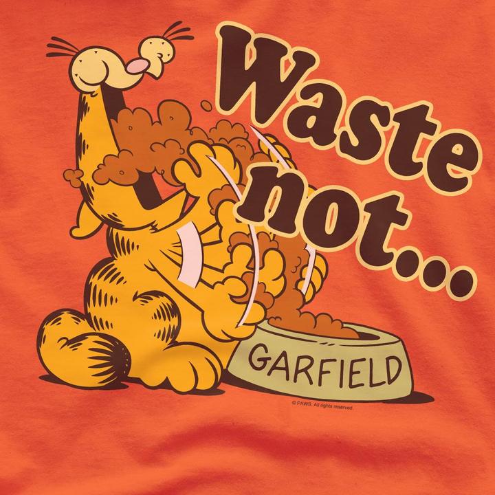Immagine prodotto Garfield Waste Not Maglietta Uomo (3XL)
