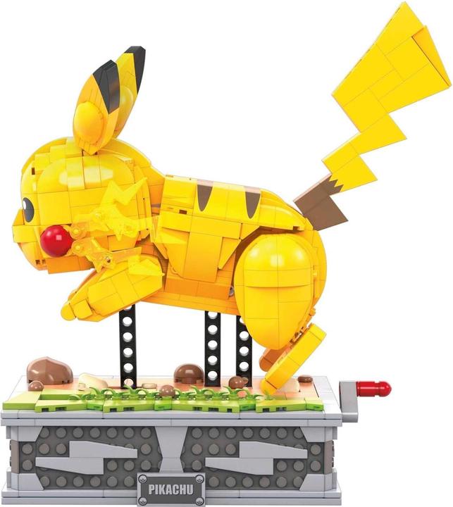 Actual product image Mega Construx Pokémon Motion Pikachu