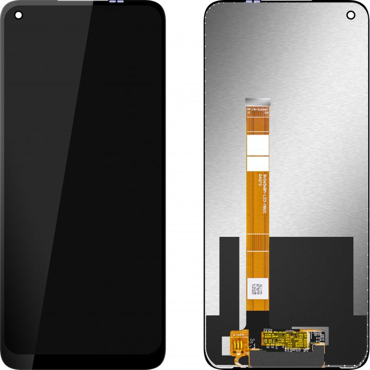 Actual product image MP Display Unit für Realme 7i / C17, w/o Frame, Aftermarket, Schwarz (Display)