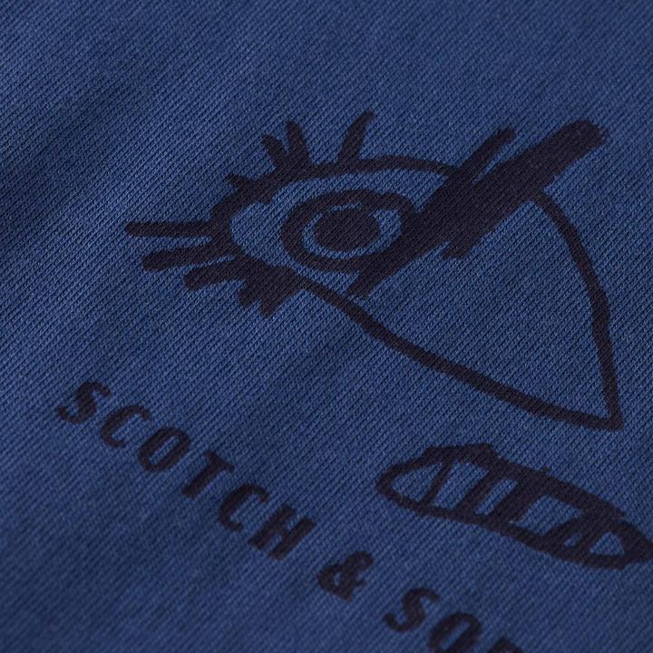 Image du produit Scotch & Soda Regular fit front and back artwork T-shirt (S)