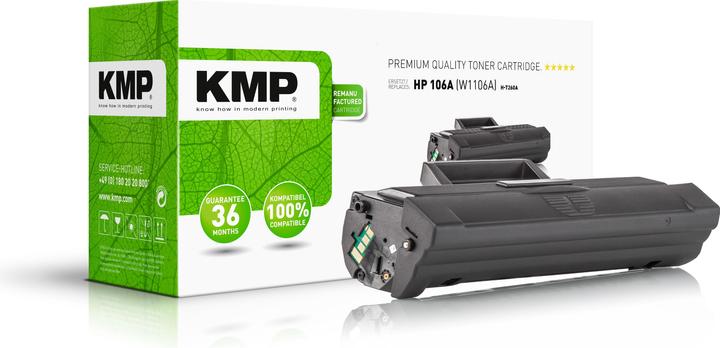 Image du produit KMP H-T260A noir Toner remplace HP 106A W1106A (2556,0000) (CF)