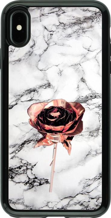 Actual product image PhoneLook Coque Hybrid Armor noir Marble Rose Gold (Apple iPhone XS Max)