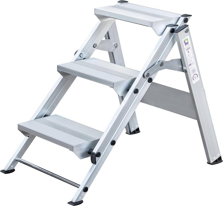 Produktbild Munk Klapptreppe 3 Stufen (Trittleiter, 82 cm)
