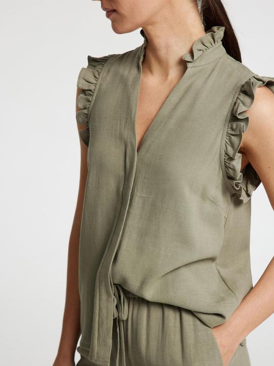 Immagine prodotto Selected Femme Slfviva Sl Ruffle Top Noos (44)