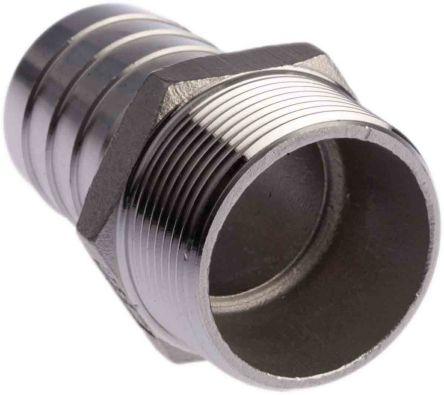 Actual product image Rs Pro Hose tail,1 1/2in BSPT M-1 1/2in hose ID (Pipe fitting)