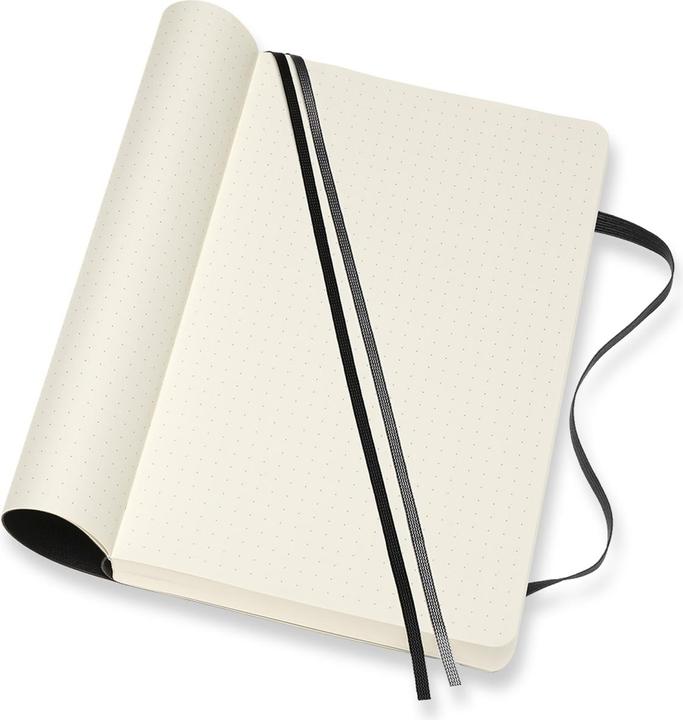 Actual product image Moleskine Notebook classic (A5, Checked, Soft cover)