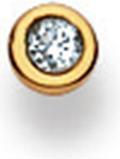 Produktbild Muau Nasenstecker (750/18 K Gelbgold)