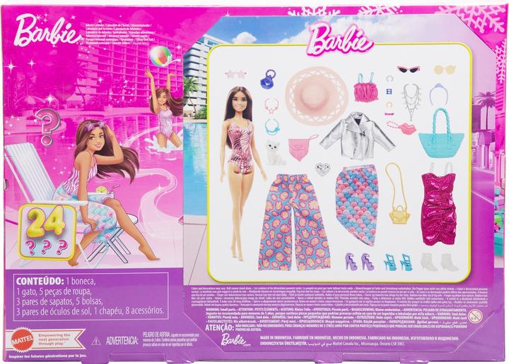 Image du produit Barbie Calendrier de l'Avent FAB