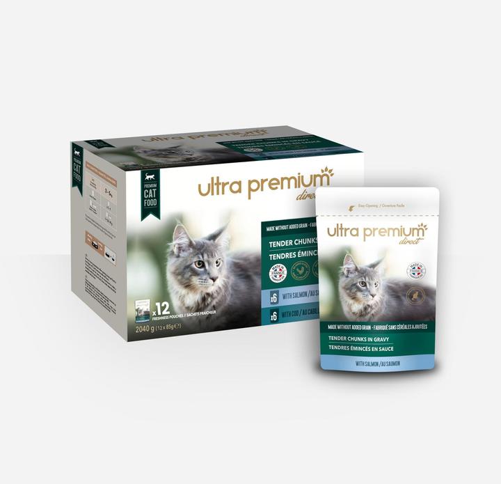 Produktbild Ultra Premium Direct Tender Chunks in Gravy (Adult, 12 Stk., 1020 g)