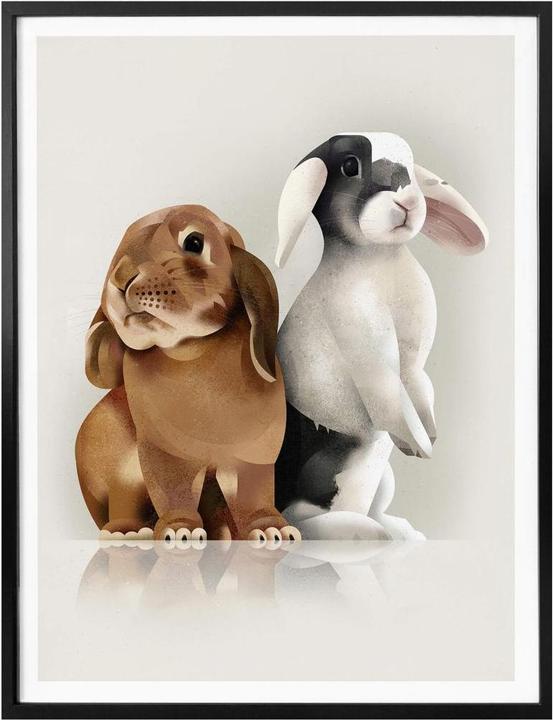 Produktbild Trenddeko Bunny Love (40 x 50 cm)