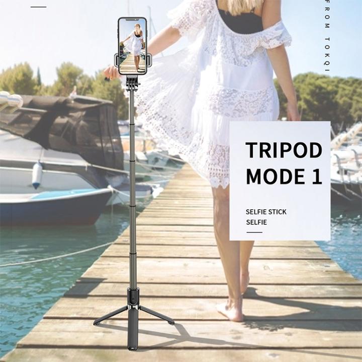 Immagine prodotto Ueli Express Bastone per selfie con treppiede integrato e telecomando 82 cm
