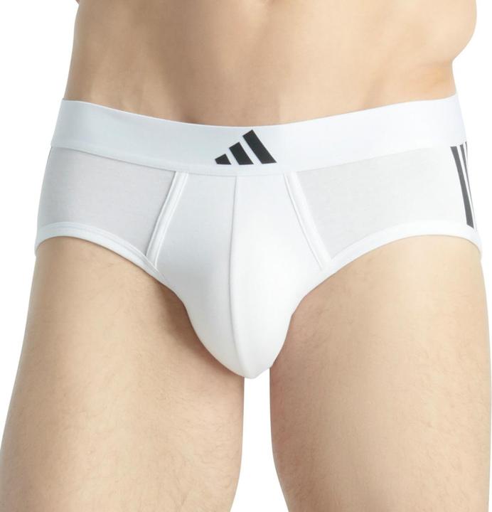Produktbild adidas 6er Pack Active Flex Cotton 3 Stripes Slip / Unterhose (M, 6er Pack)