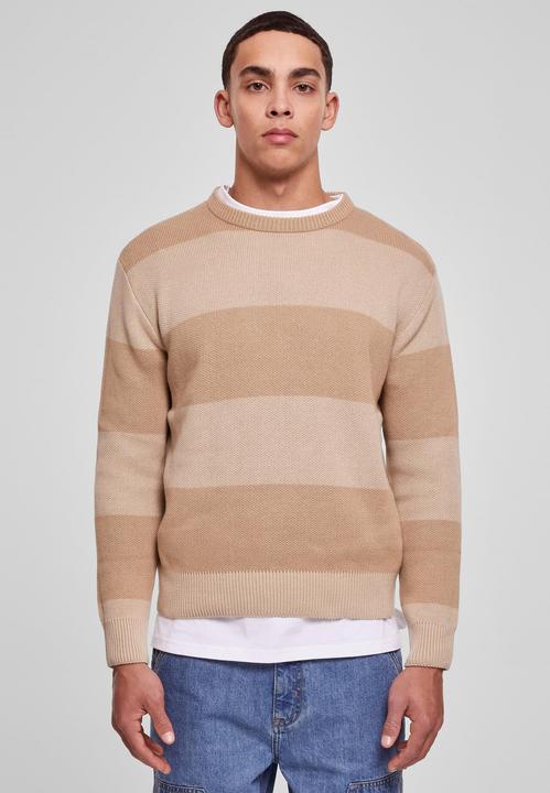Actual product image Urban Classics Heavy Oversized Striped Sweatshirt (L)