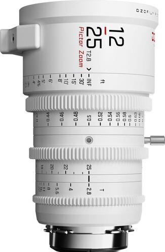 Actual product image Dzofilm Pictor Zoom 12-25 T2.8 White for PL/EF Mount (S35) (PL, full size)