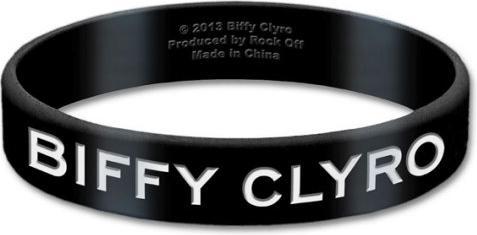 Biffy Clyro LogoSilikonArmband (100% synthetisches Material)