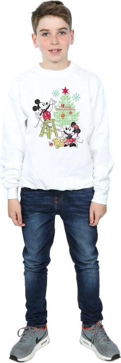 Immagine prodotto Disney Mickey And Minnie Christmas Tree Felpa Ragazzi (128)