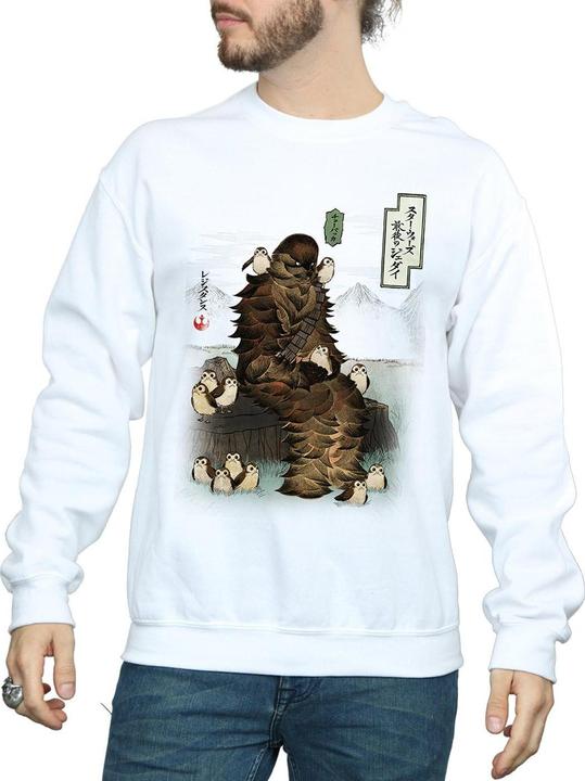 Produktbild Star Wars The Last Jedi Japanese Chewbacca Porgs Sweatshirt (M)