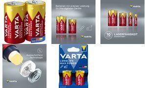 Image du produit Varta Longlife Max Power C 2er Bli (2 pcs, R14, C, 7800 mAh)