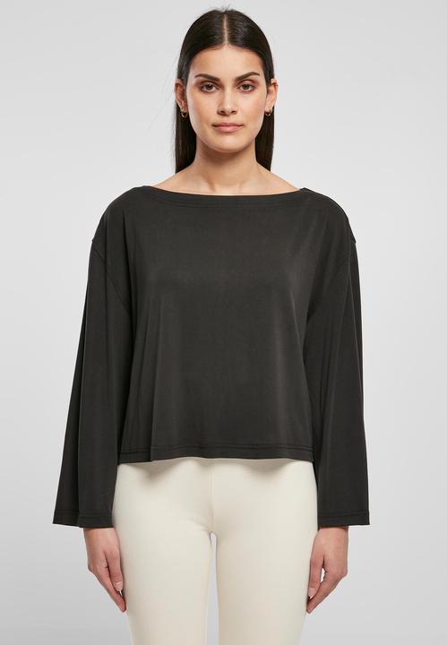 Immagine prodotto Urban Classics Donna Manica lunga corta in Modal con scollo a bateau - 19431 (3XL)