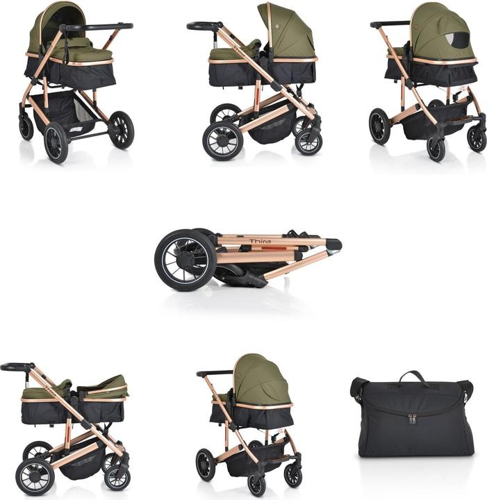 Actual product image Moni Thira 2 en 1 Combi Poussette