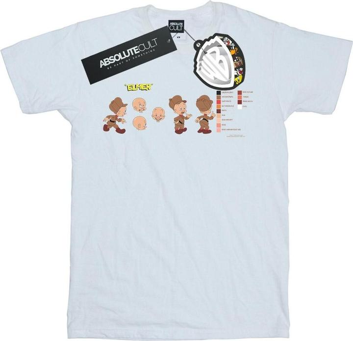Immagine prodotto Looney Tunes Elmer Fudd Colour Code Maglietta Uomo (XL)