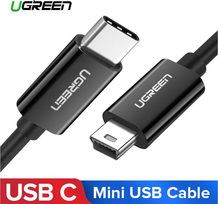 Produktbild Ugreen USB-C – Mini USB (1 m, USB 2.0)