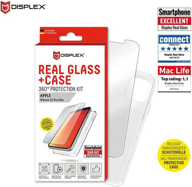 Produktbild Displex Real Glass, 2D Panzerglas + Handyhülle (1 Stück)