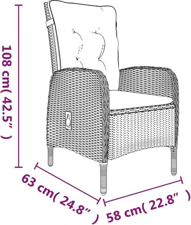 Produktbild VidaXL Norris (70 cm)