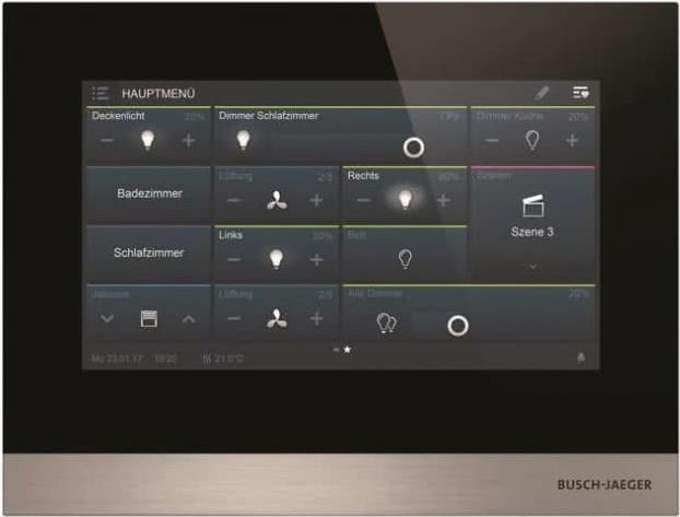 Busch-Jaeger Controllo tattile H8236-4B-03 IP touch 7 LAN/WLAN