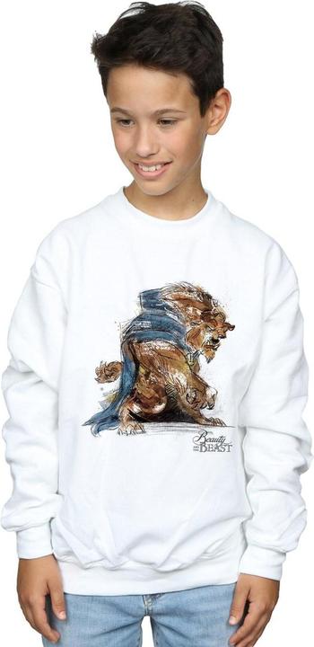 Actual product image Disney Boys Beauty And The Beast Beast Sketch Sweatshirt (128)