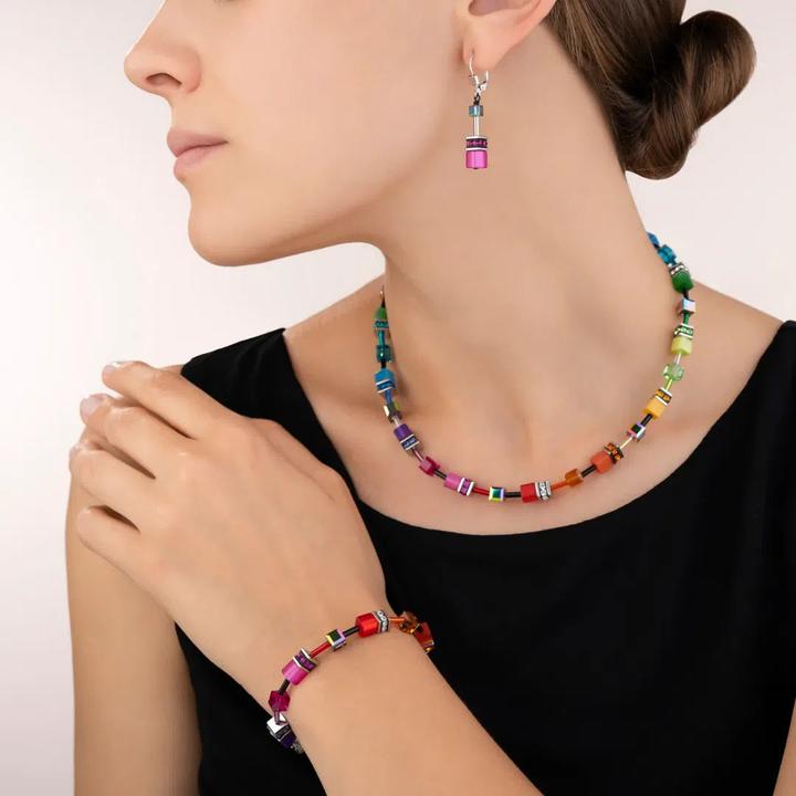 Immagine prodotto Coeur de Lion Bracciale GeoCube (21.50 cm, Acciaio inossidabile)