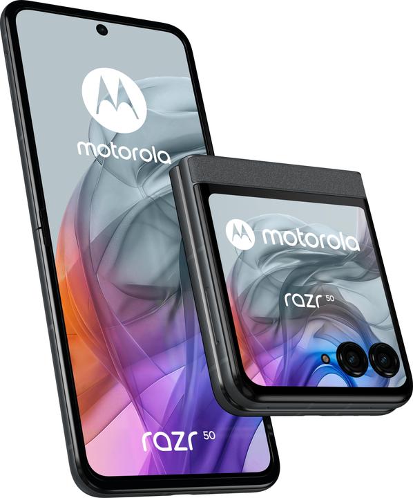 Actual product image Motorola Razr 50 (256 GB, Koala grey, 6.90", SIM + eSIM, 50 Mpx, 5G)