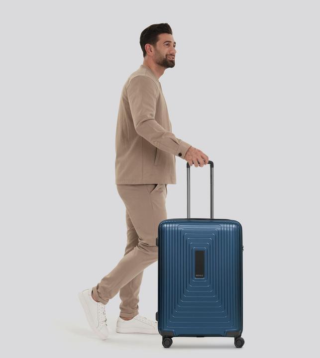 Actual product image Redolz Essentials 14 4-wheel trolley M 65 cm with stretch fold (81 l, M (50 - 90l))