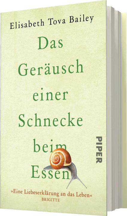 Produktbild Das Geräusch einer Schnecke beim Essen (Deutsch, Elisabeth Tova Bailey, Kathy Bray, Kathrin Razum, 2023)