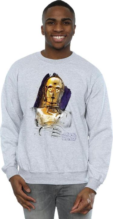 Produktbild Star Wars The Last Jedi C3PO Brushed Sweatshirt (S)