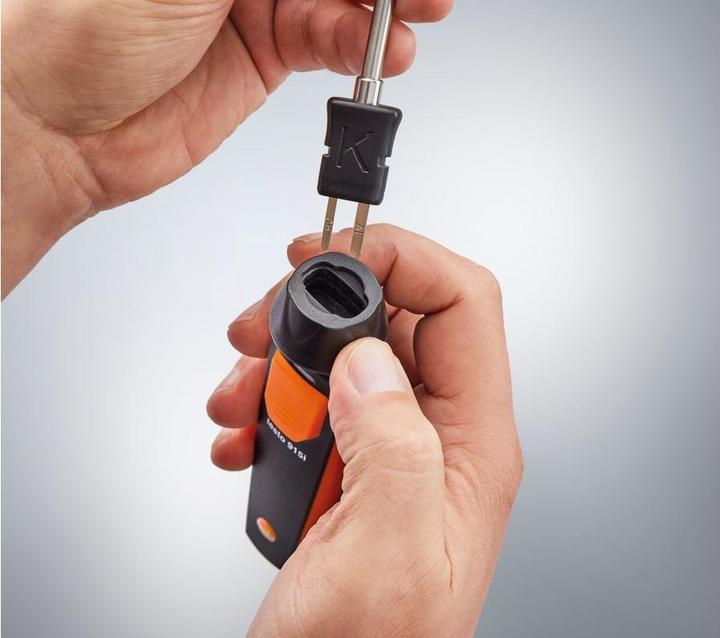 Productafbeelding Testo Temperatuursensor 20 tot +50 °C met Bluetooth® verbinding met telefoons, luchtsensor